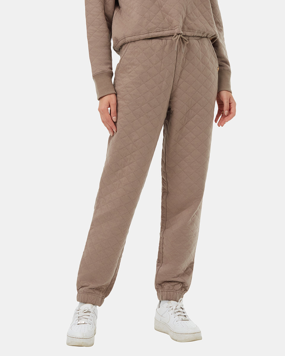 Warm and Soft Quilt - Inspired Jogger Pants for Relaxing