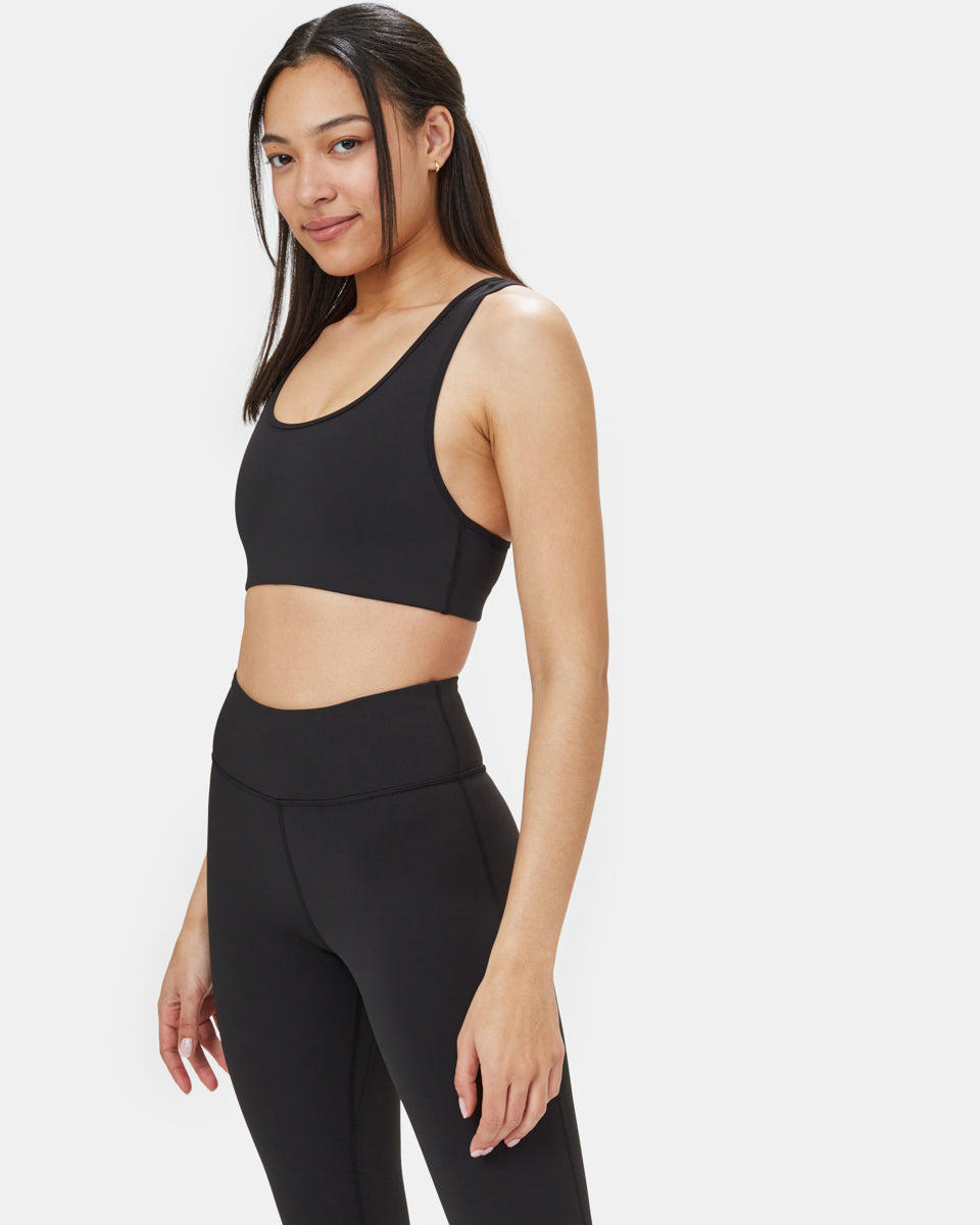 InMotion Women's Sports Mesh Insert Bra Top for Active Movement