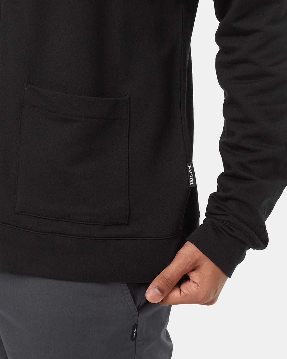 Cozy Soft Terry Button-Front Lightweight Cardigan for Breezy Days