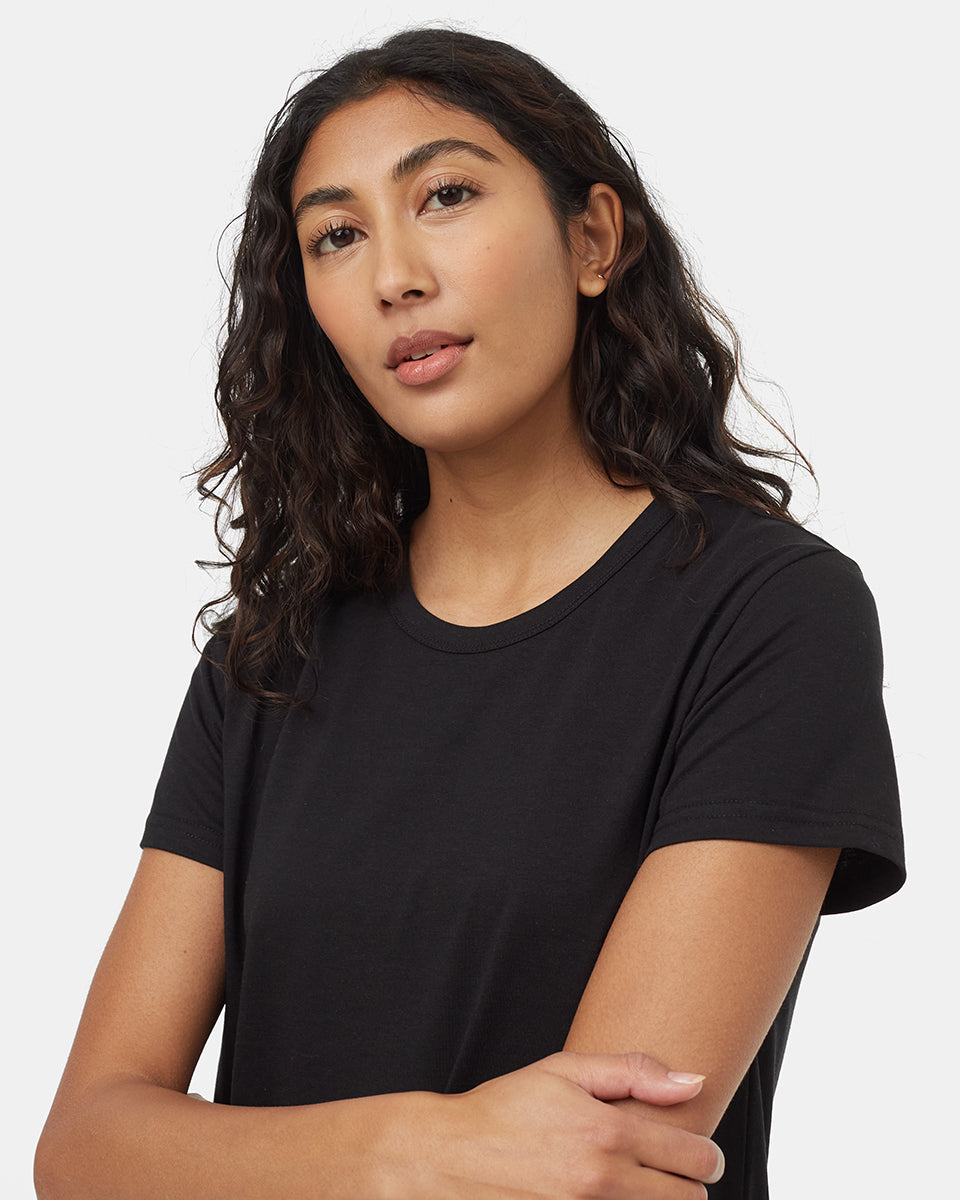 Silky Soft Naturally Sourced TreeBlend T-Shirt Style Dress