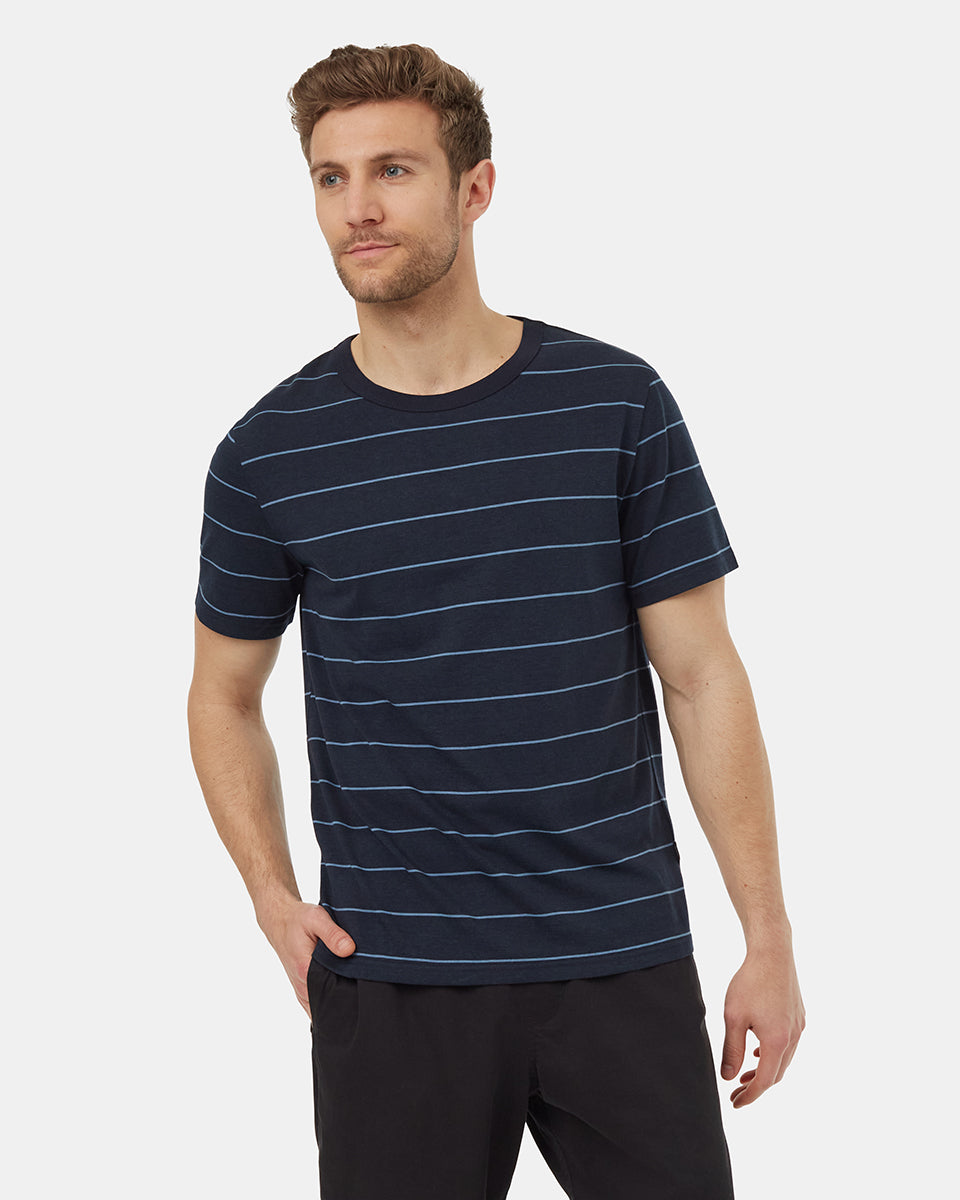 TreeBlend All - Season Striped Men's T - Shirt