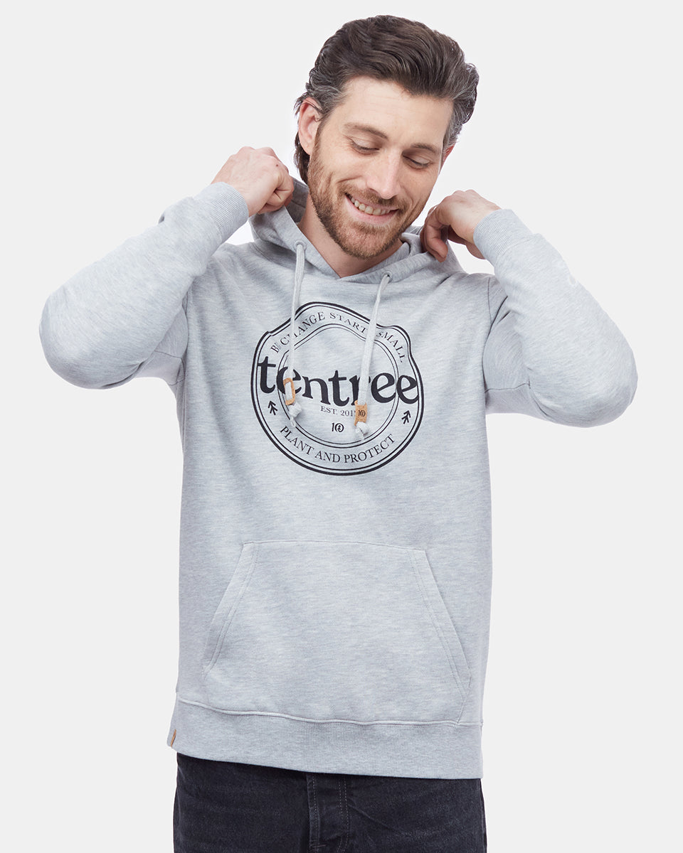 tentree Sustainable and Cozy Crest Style Hooded Sweatshirt