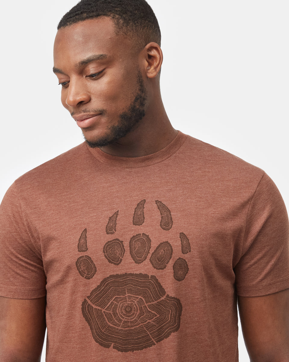 Sustainable Bear Claw Graphic T-Shirt for Comfortable Wear
