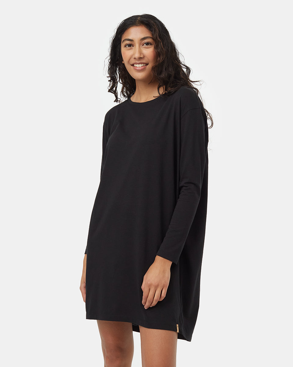 Eco-Friendly TreeBlend Long Sleeve Summer Dress