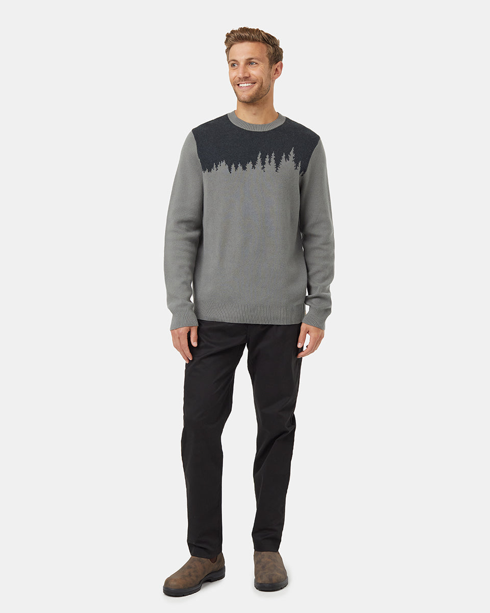 Lightweight 100% Organic Cotton High - line Juniper - styled Sweater
