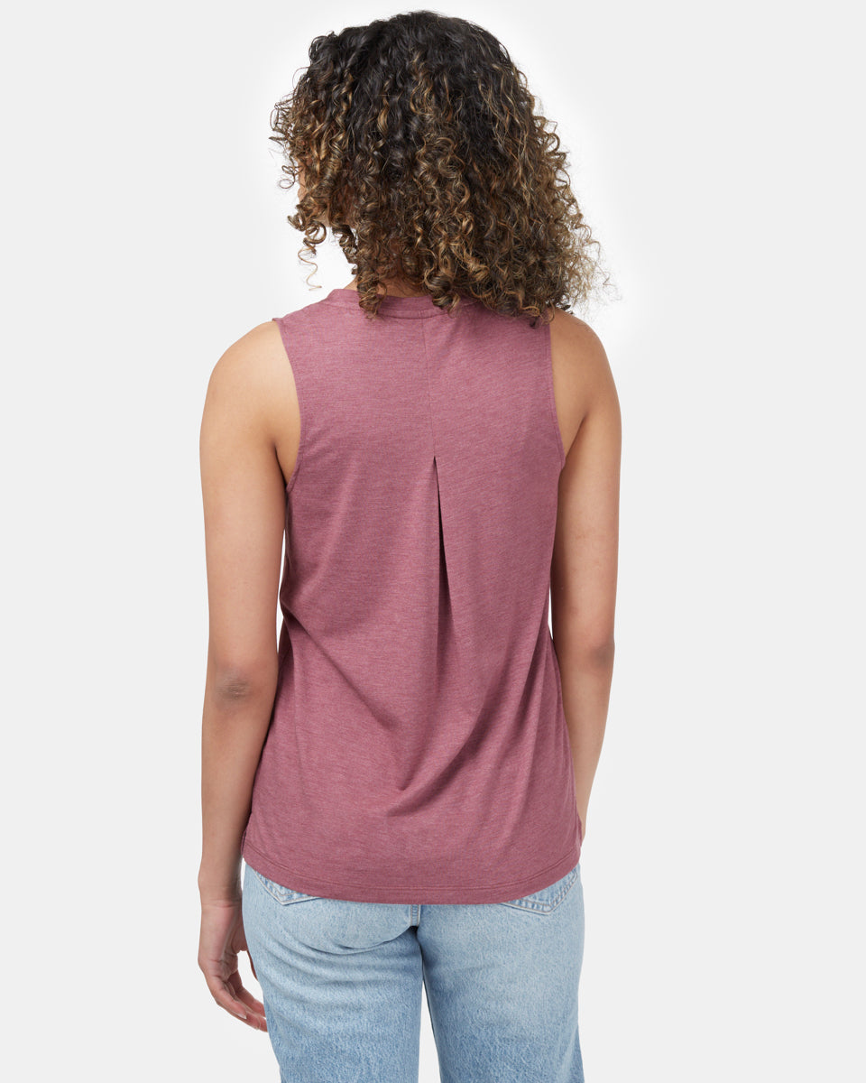 Eco - friendly TreeBlend V - Neck Sustainable Tank Top