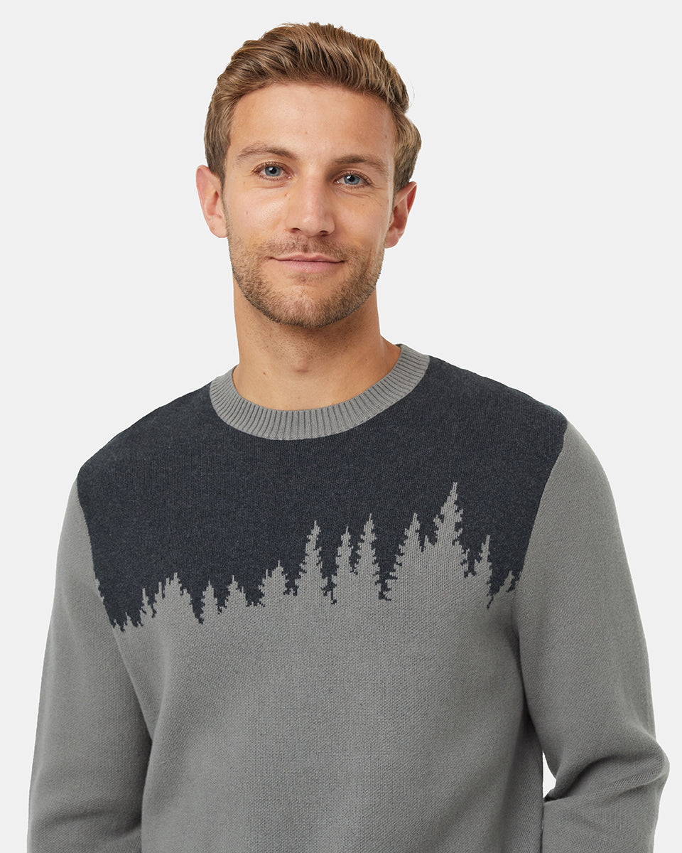 Lightweight 100% Organic Cotton High - line Juniper - styled Sweater