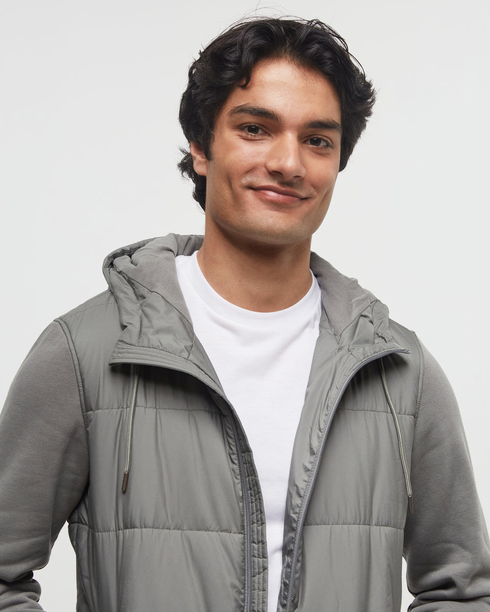 Lightweight Coastal Hybrid Hoodie for In - between Days