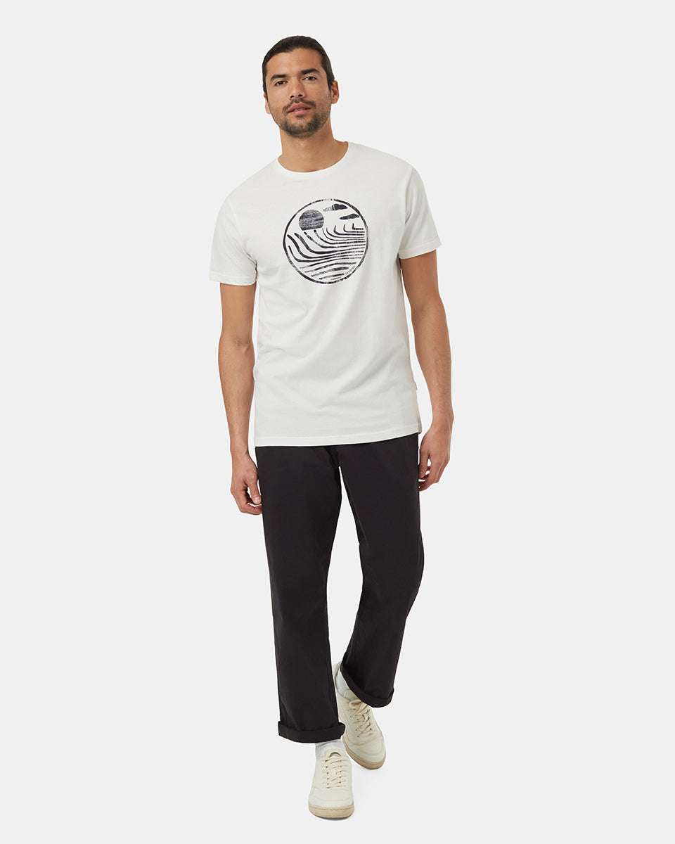 Eco-Friendly Regenerative Cotton Graphic Adventure T-Shirt