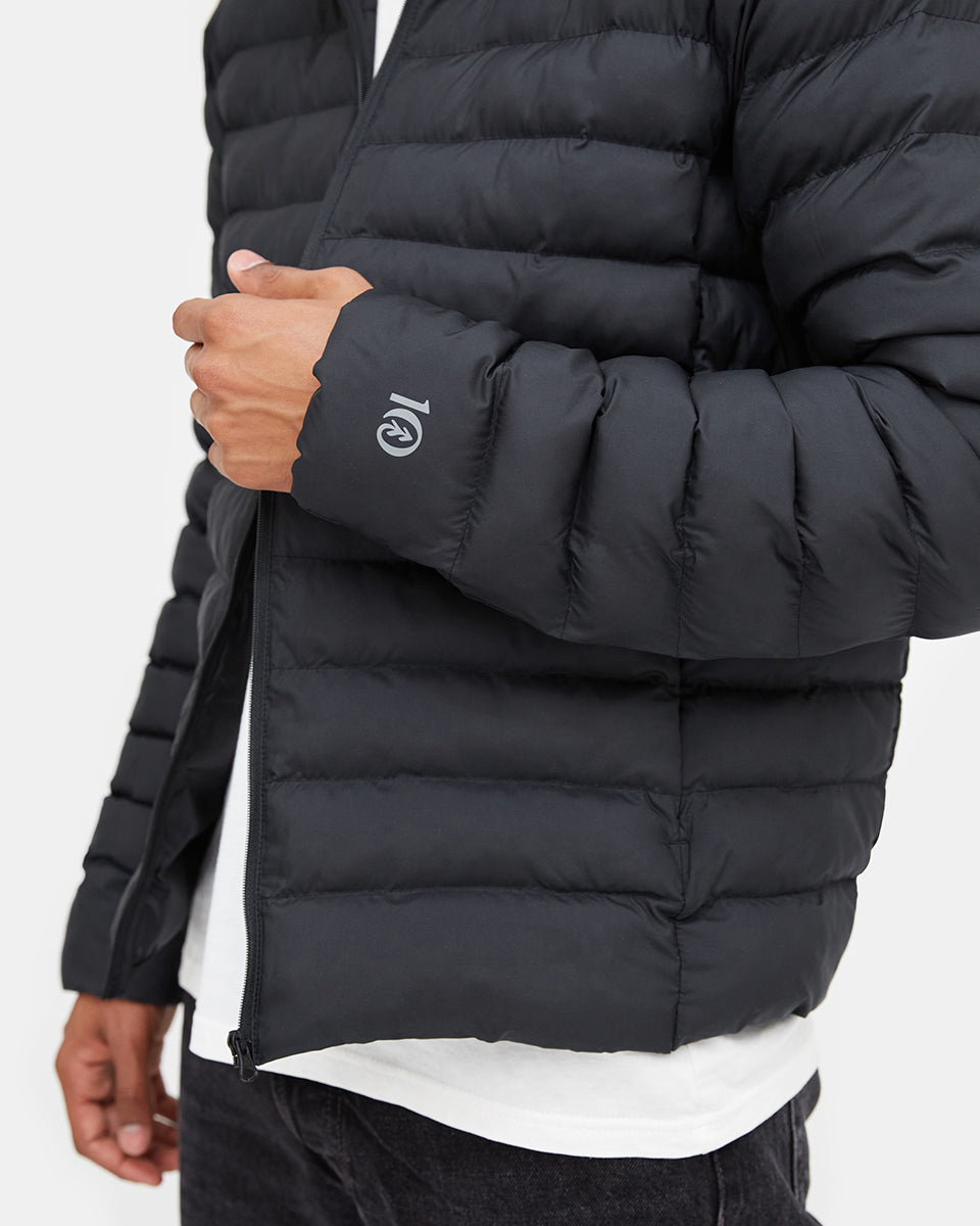 Eco-Friendly Packable Cloud Shell Puffer for On-the-Go Adventures