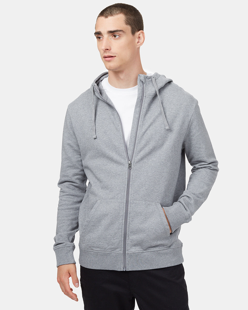 Ethically Sourced Organic Cotton Zippered Hoodie for Sustainable Comfort
