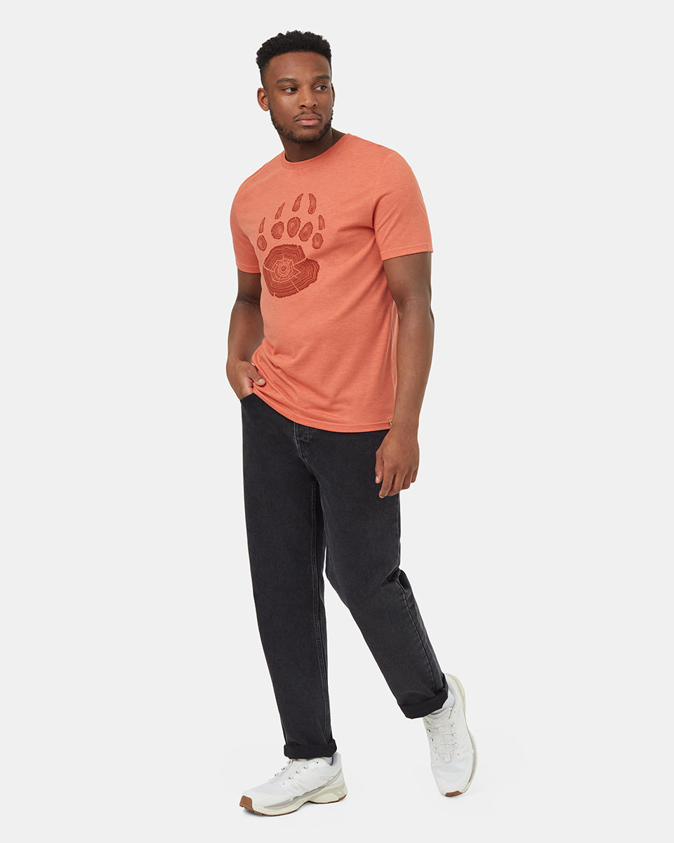 Comfortable Sustainable Bear Print T-Shirt