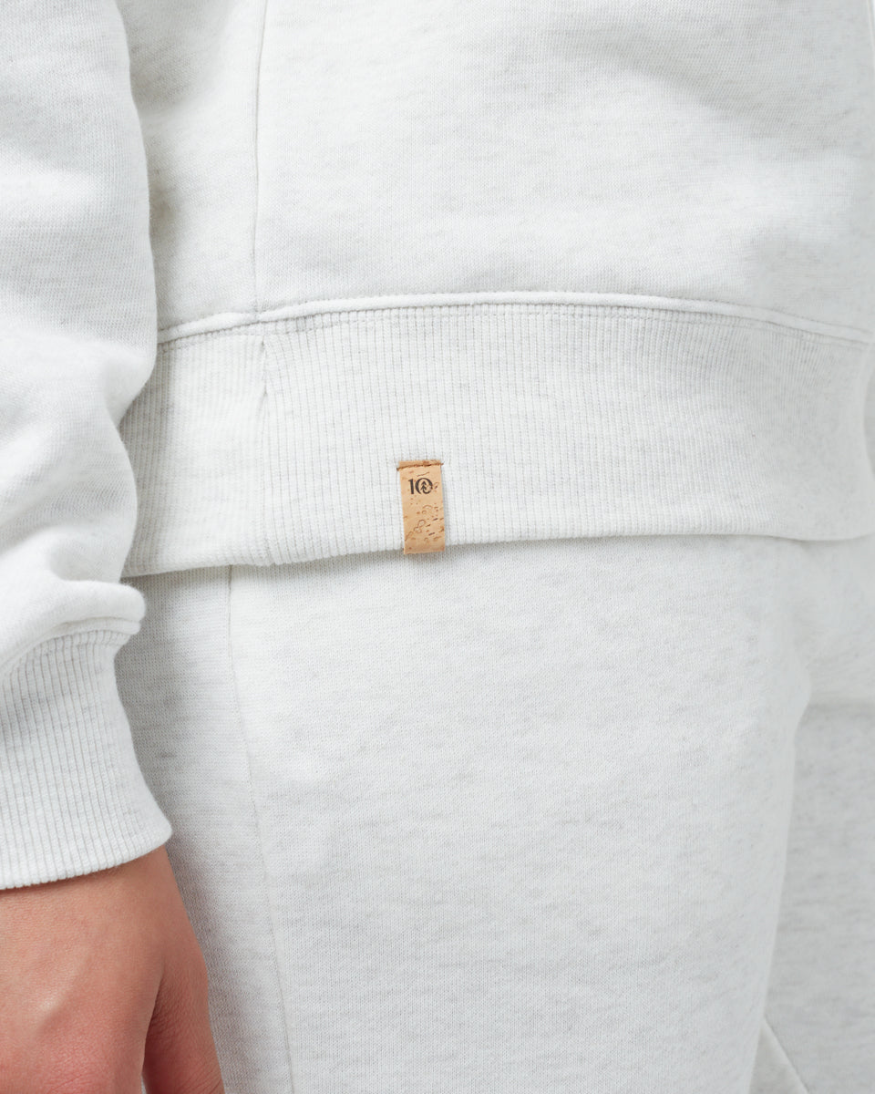 Eco - Friendly TreeFleece Boyfriend Style Crew Sweatshirt