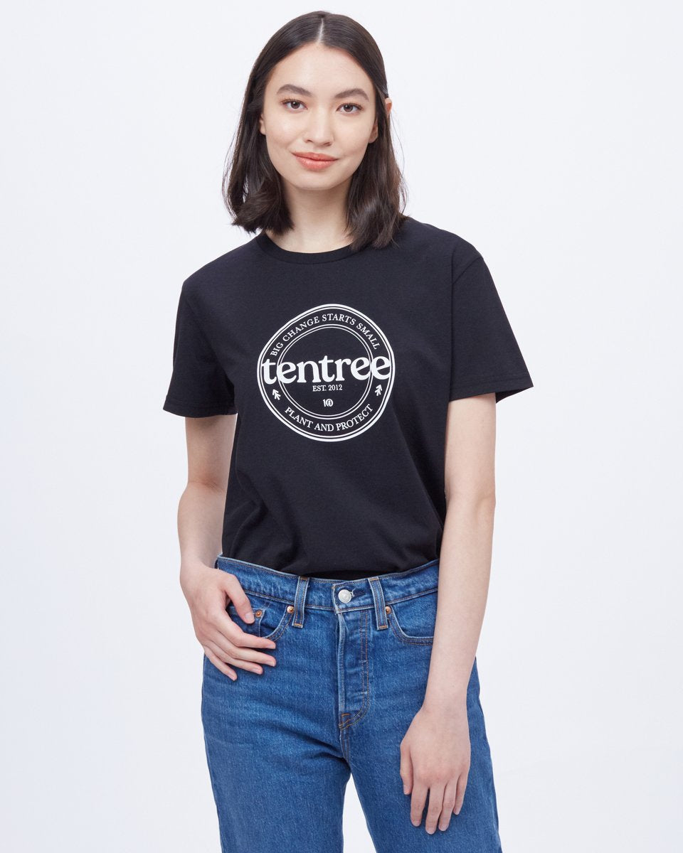 tentree Sustainable and Soft Crest T-Shirt for a Big Impact
