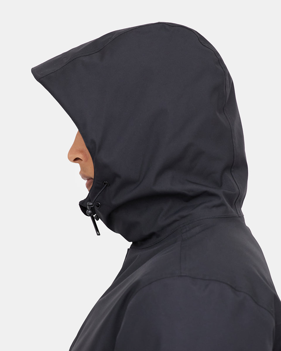 High - Quality Daily Recycled Parka with Hidden Glove Pockets