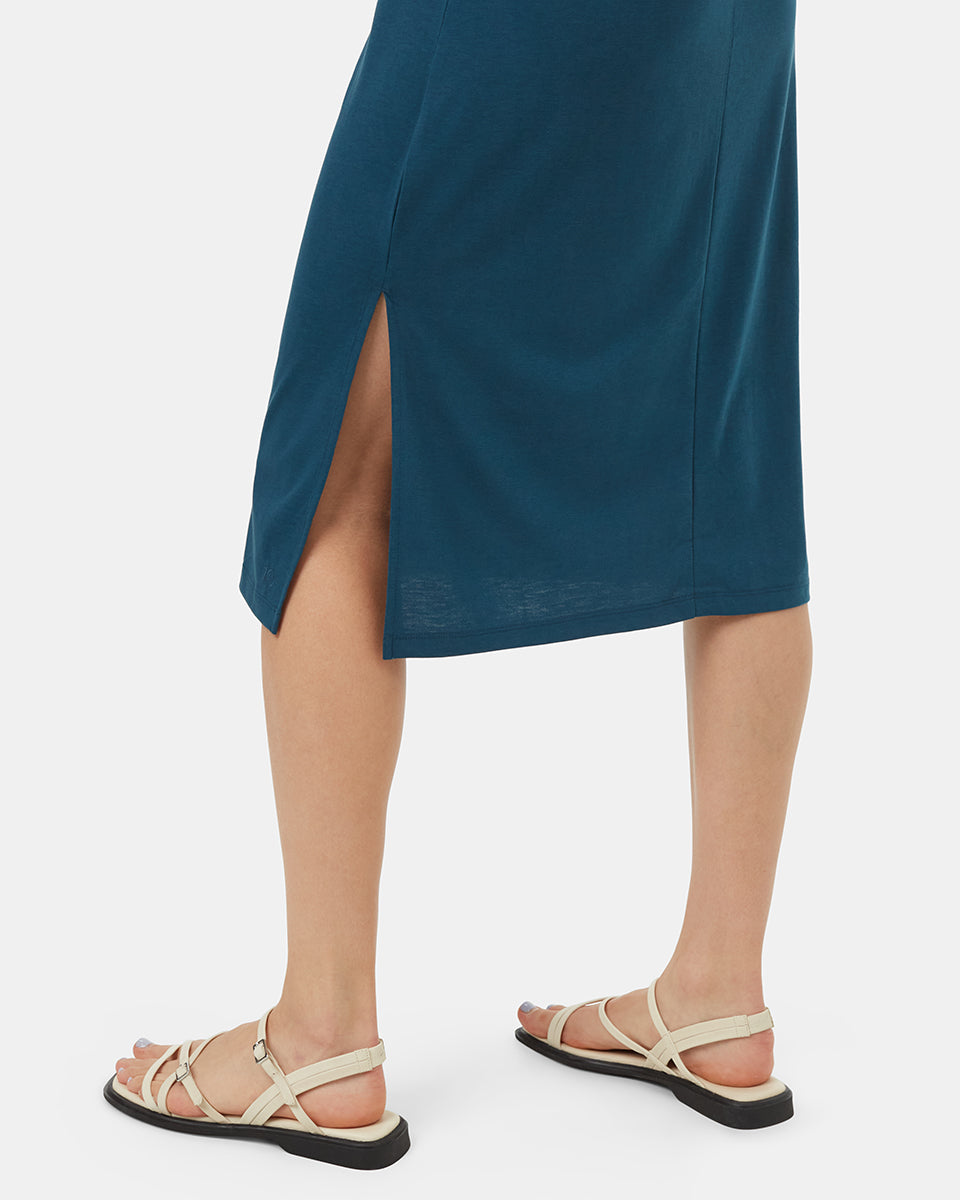 Elegant TreeBlend Casual Tank Dress for All-Day Wear