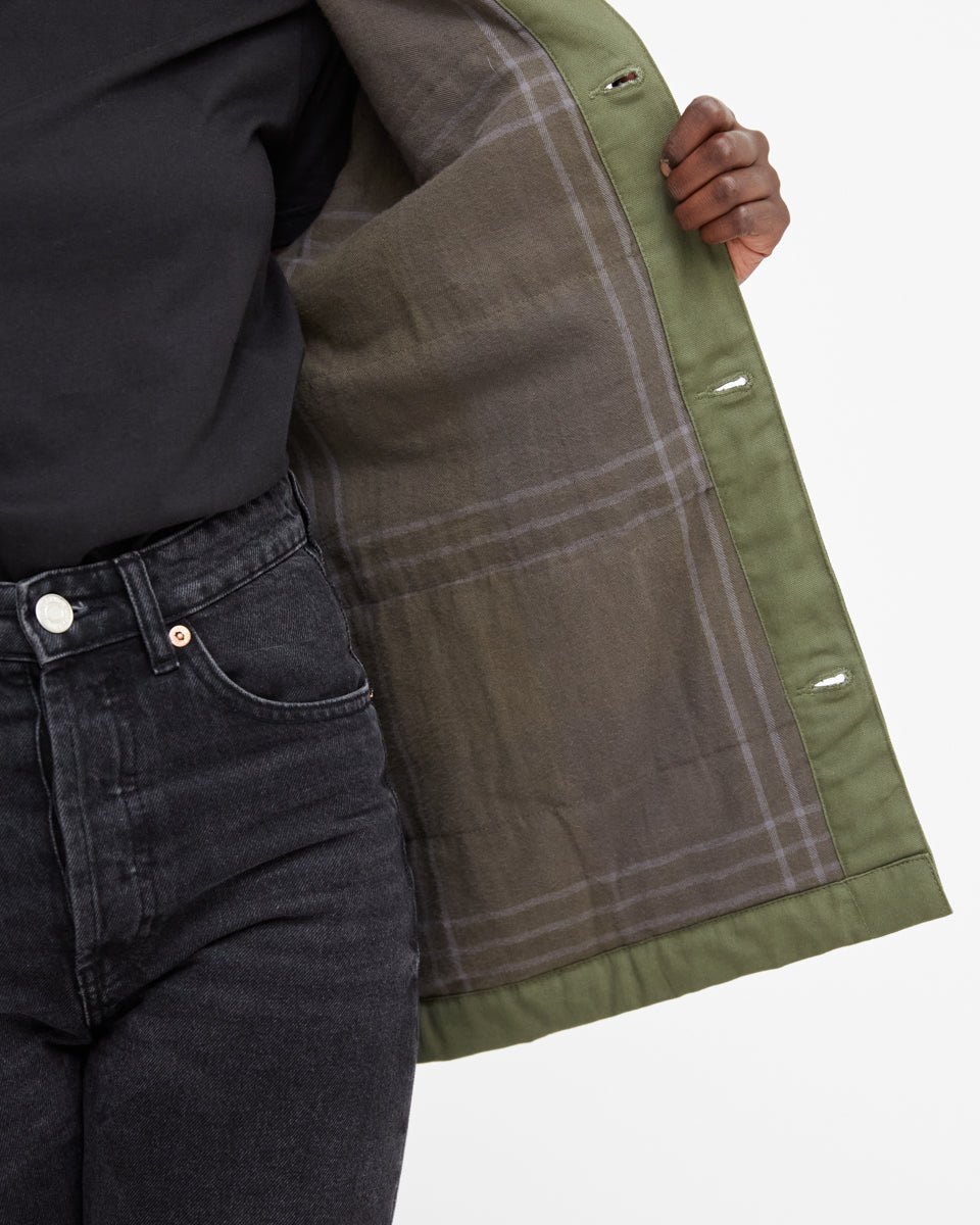 Treeline Unisex Compostable Canvas Fall Jacket