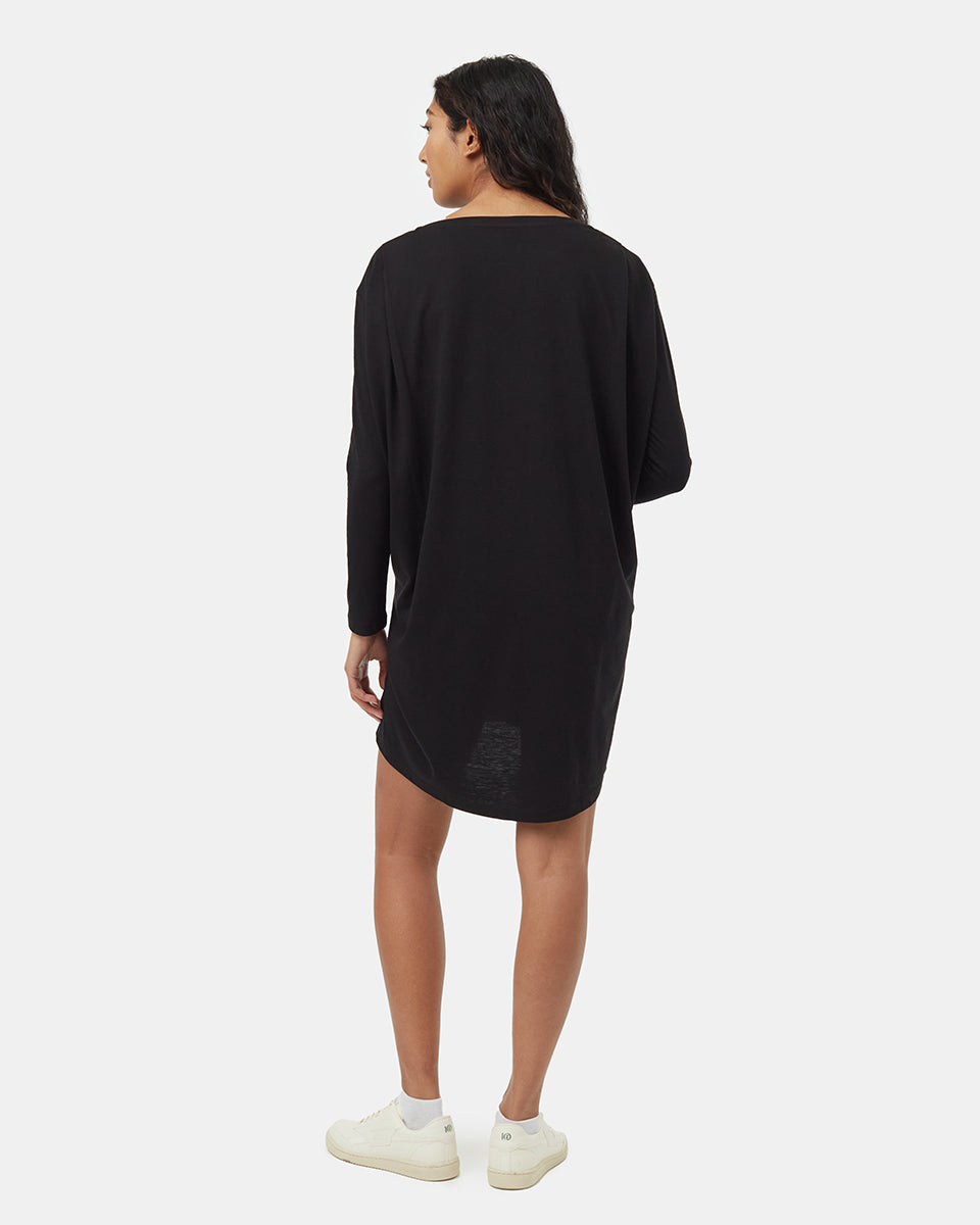 Eco-Friendly TreeBlend Long Sleeve Summer Dress