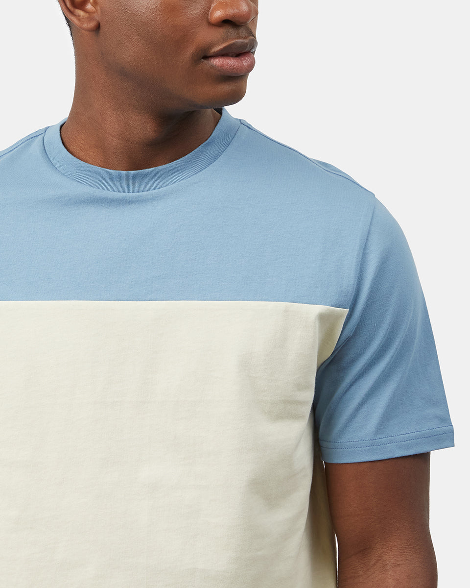 Oversized Blocked T-Shirt Made from Organic Cotton