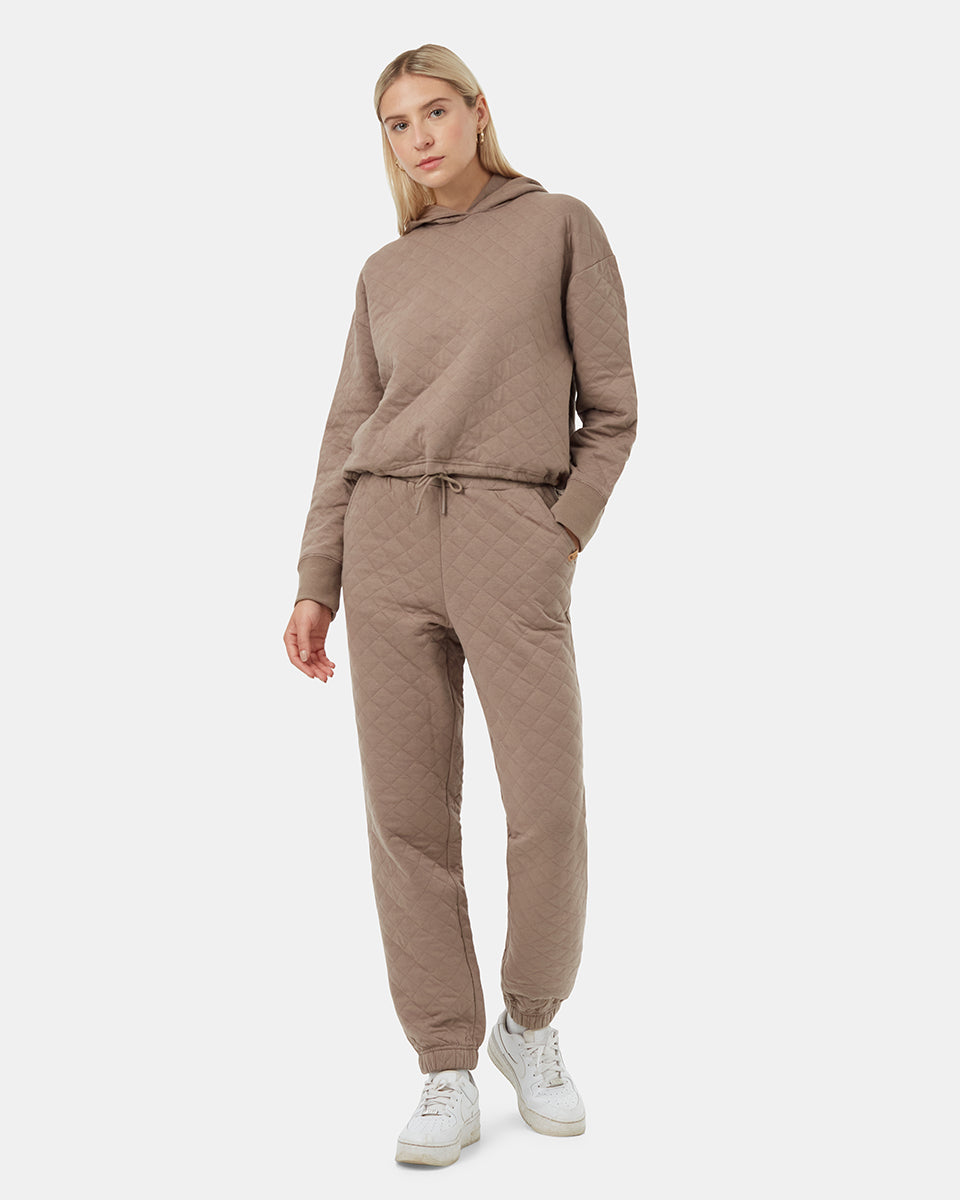 Warm and Soft Quilt - Inspired Jogger Pants for Relaxing