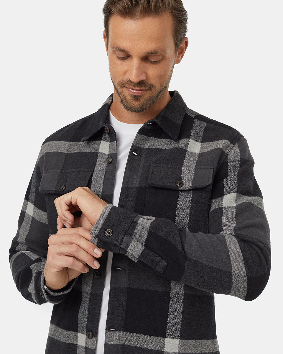 High - Quality Heavy - Duty Flannel Outdoor Jacket