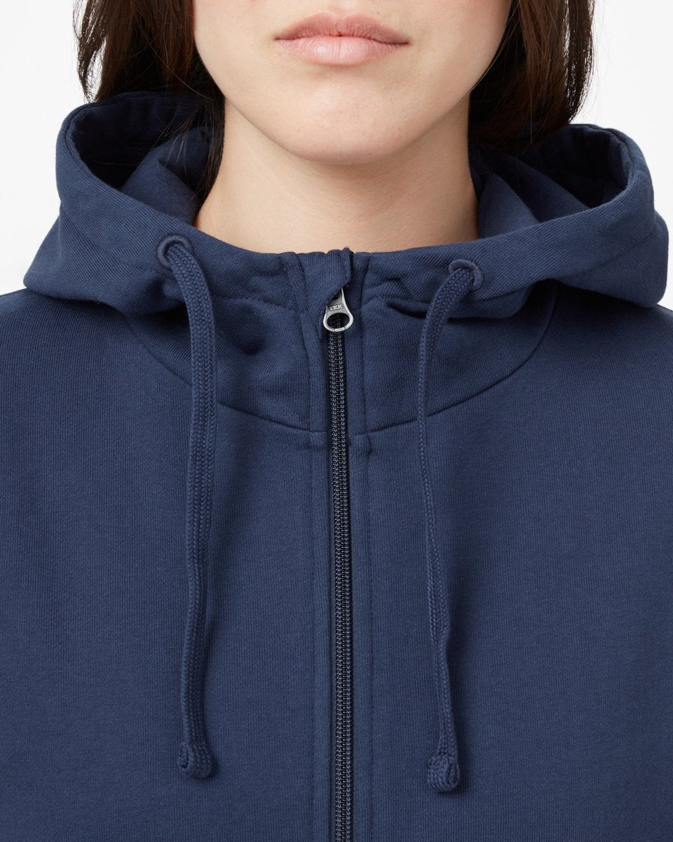 All - Year Round Ethical Organic Cotton Zip - Up Hoodie