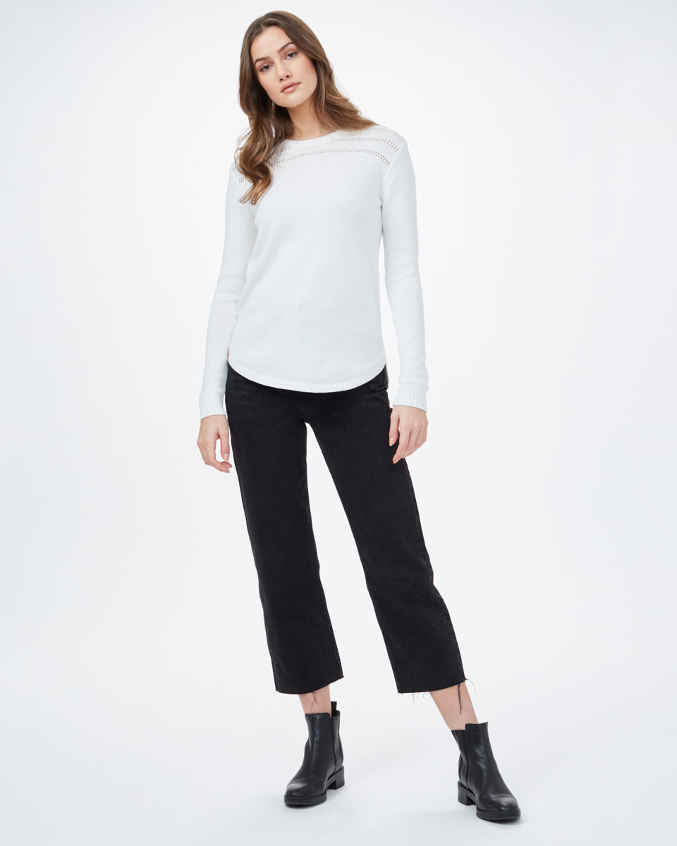 All - Season Sustainable Midweight Cotton Forever After Sweater