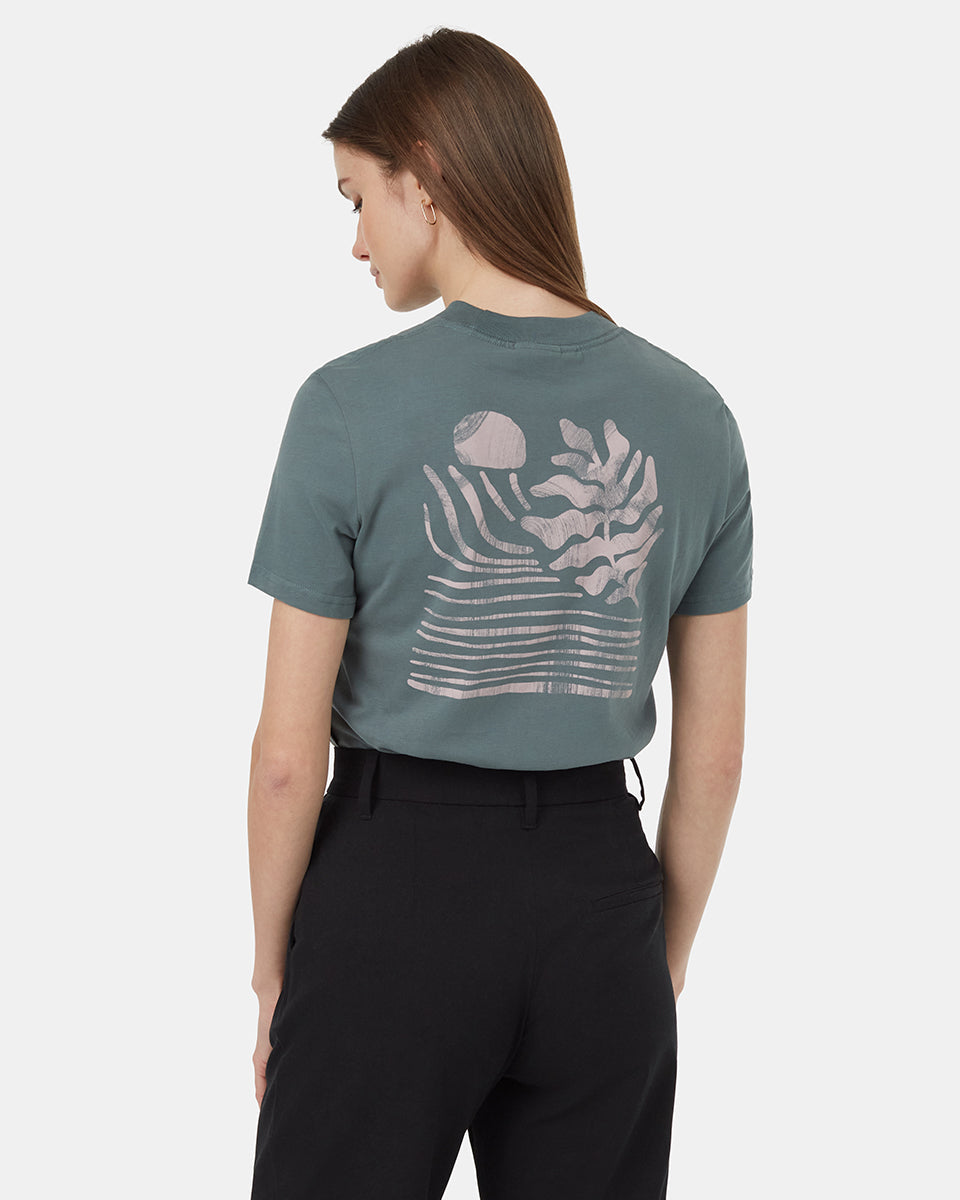 Summer-Ready Regenerative Crop T-Shirt with Sustainable Softness