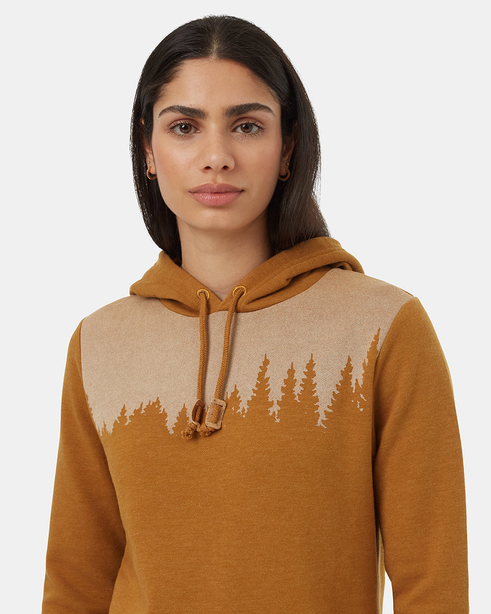 Stylish Juniper Design Breathable and Insulating Hoodie