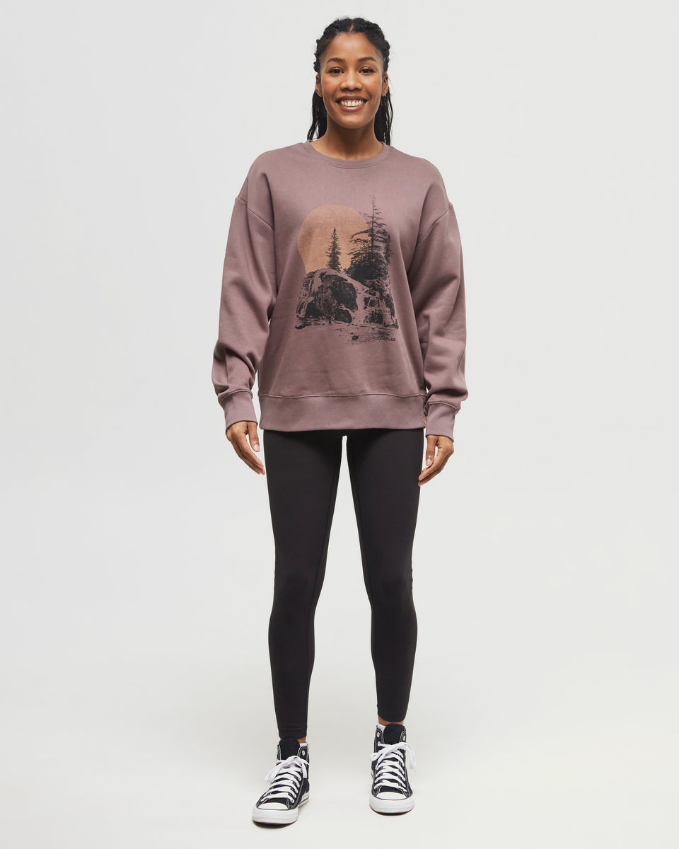Backcountry Crew Sustainable Organic and Recycled Material Sweatshirt