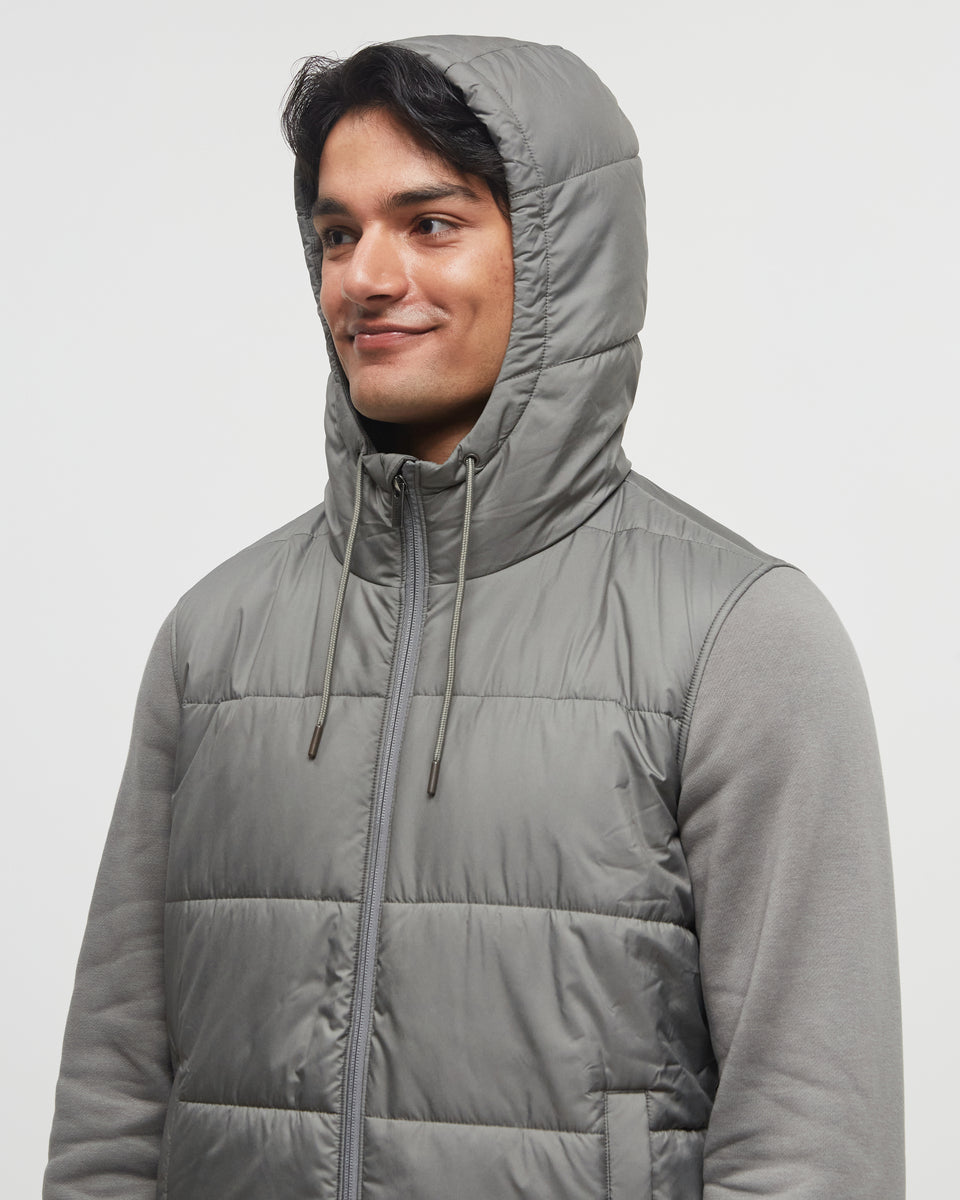 Lightweight Coastal Hybrid Hoodie for In - between Days