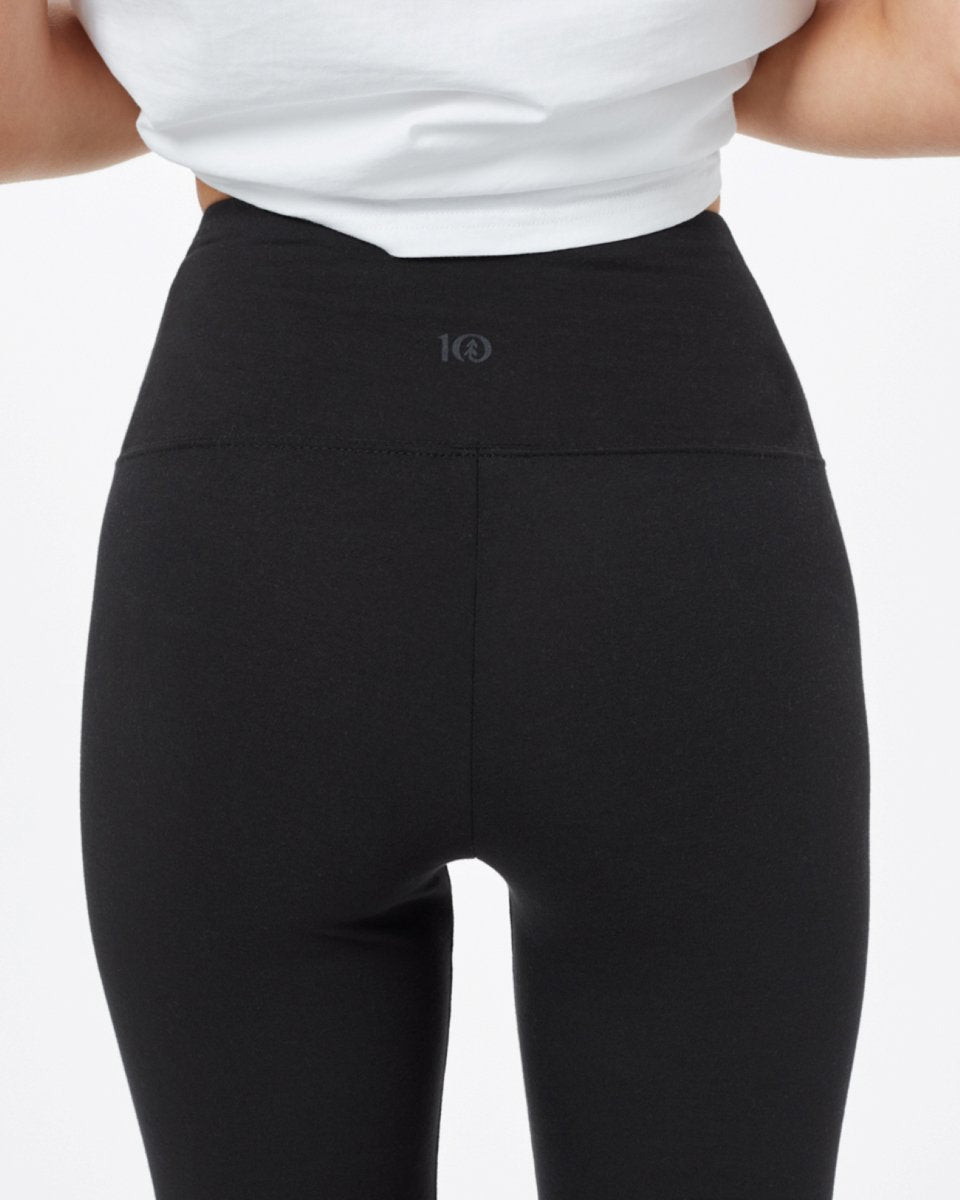 Eco-Friendly Fairtrade Organic Cotton High Rise Leggings for All-Day Wear