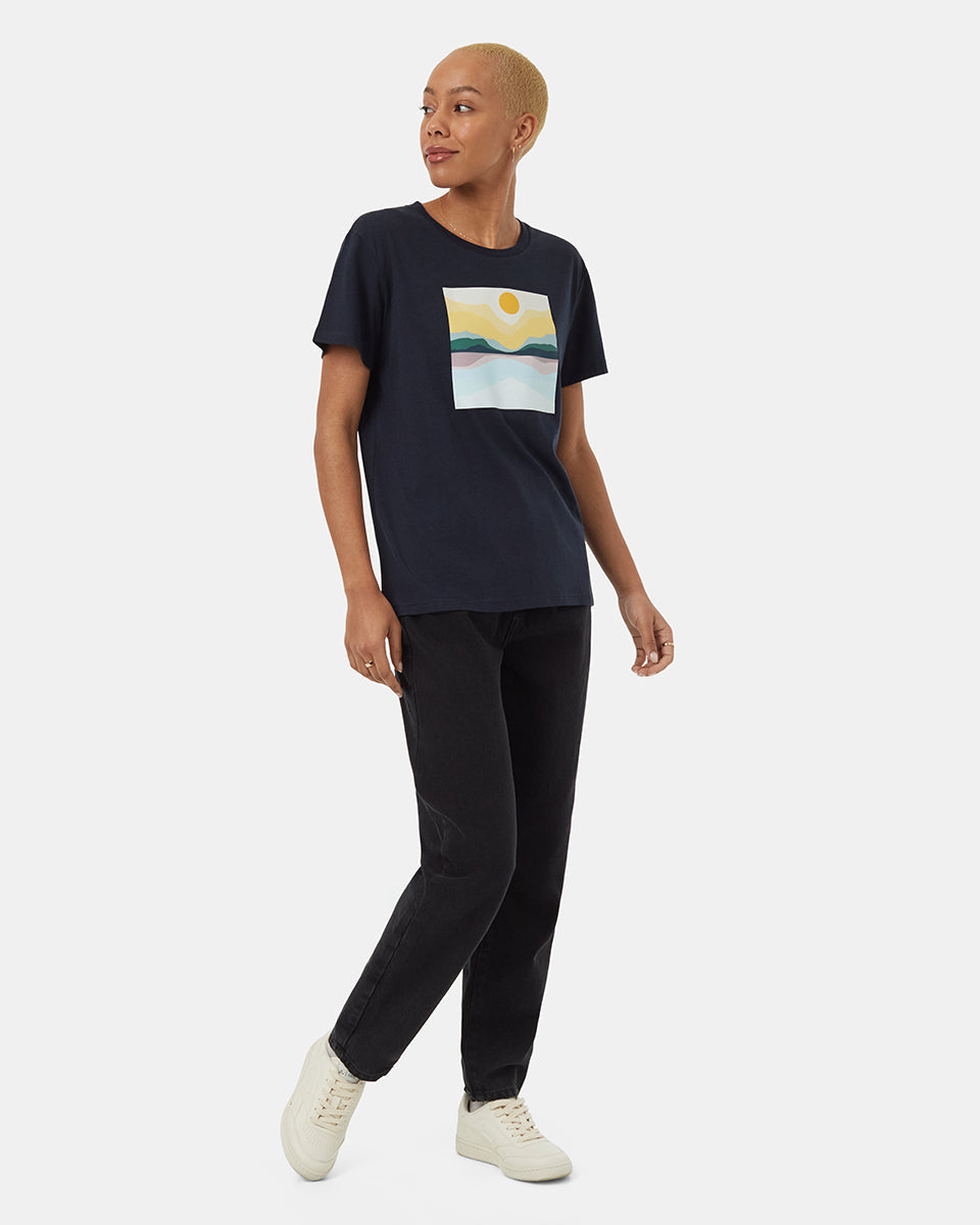 Artist Series: Stylish Oasis Watercolor T-Shirt