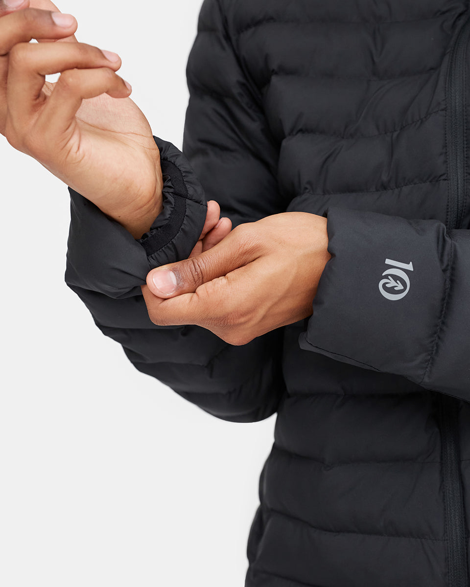 Eco-Friendly Packable Cloud Shell Puffer for On-the-Go Adventures
