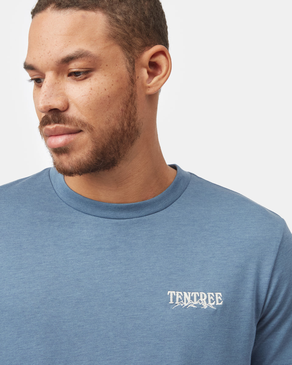 Tentree Sustainable Soft Mountain T - shirt for Everyday Wear
