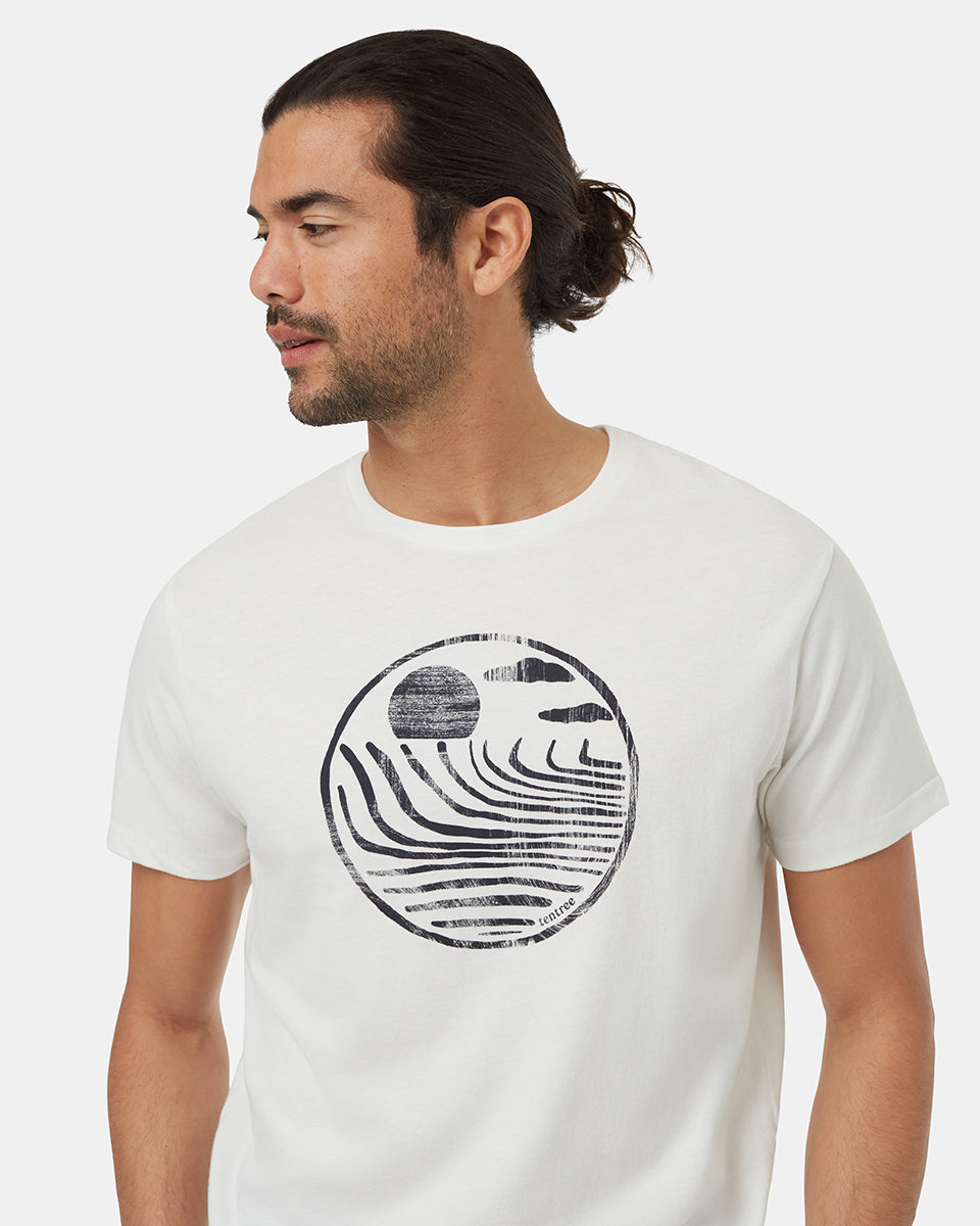 Eco-Friendly Regenerative Cotton Graphic Adventure T-Shirt