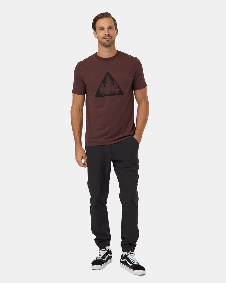 Nature-Inspired Pine Trio Men's T-Shirt