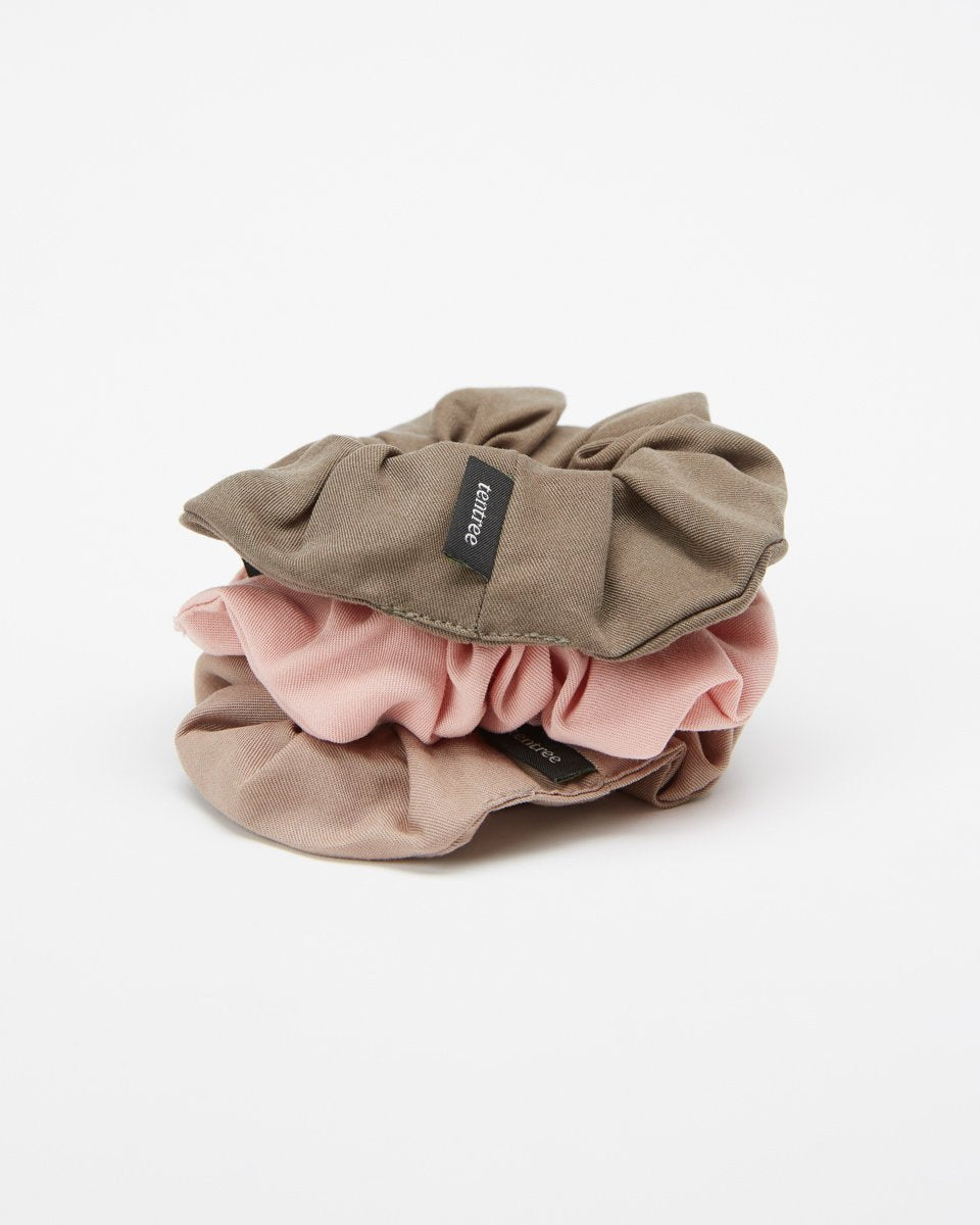Responsibly Sourced Tencel Scrunchie Set of 3