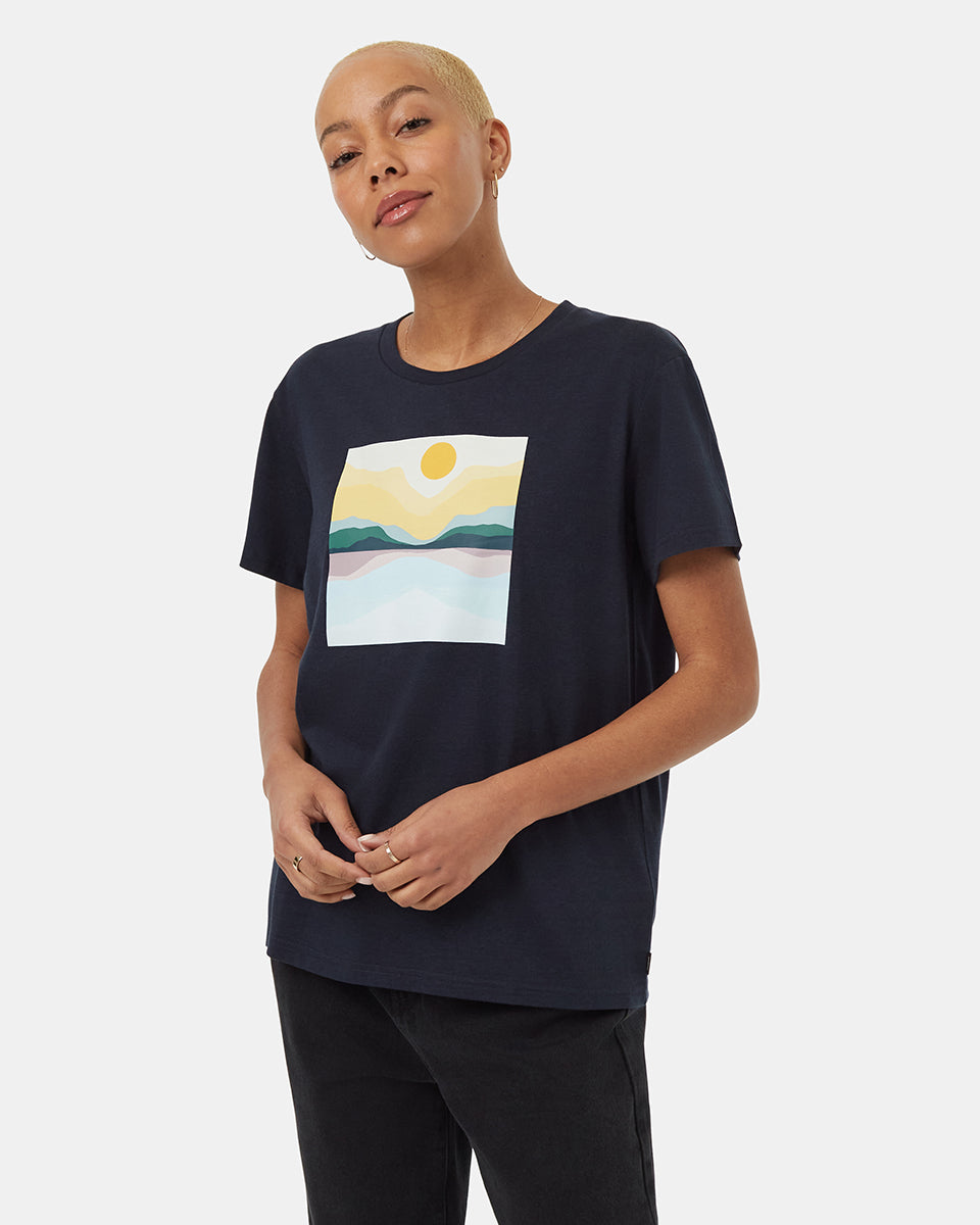 Artist Series: Stylish Oasis Watercolor T-Shirt