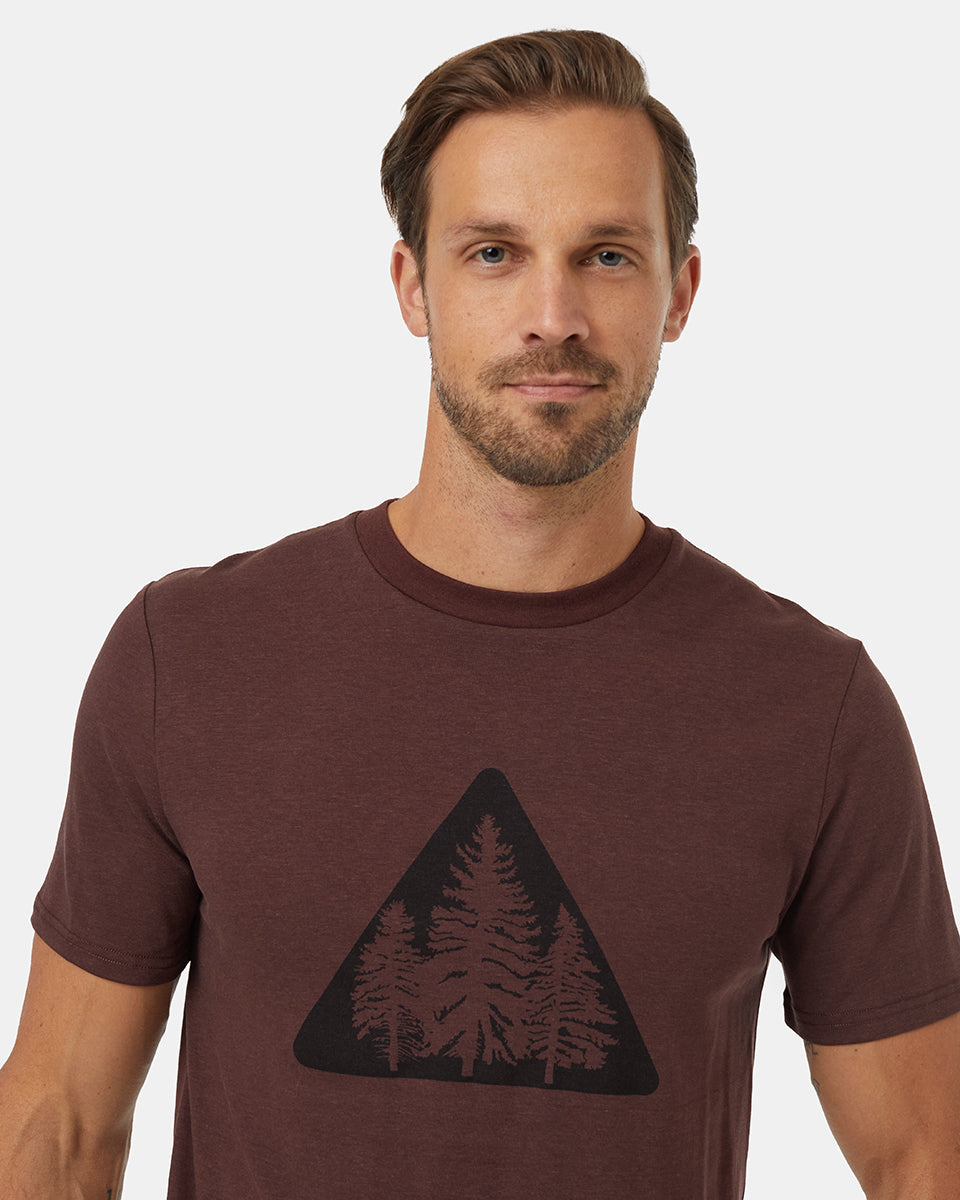 Nature-Inspired Pine Trio Men's T-Shirt
