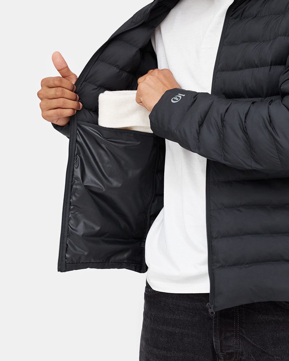 Eco-Friendly Packable Cloud Shell Puffer for On-the-Go Adventures