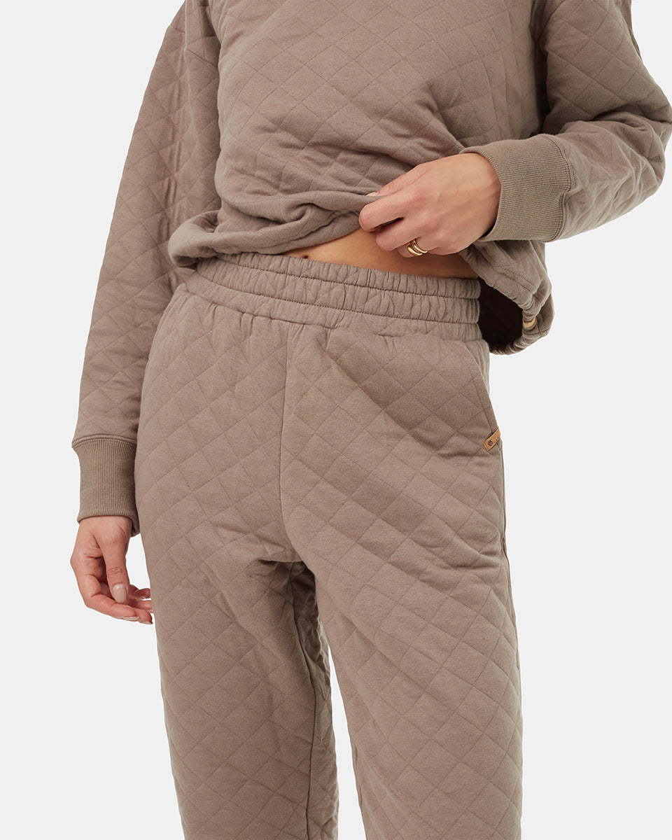Warm and Soft Quilt - Inspired Jogger Pants for Relaxing