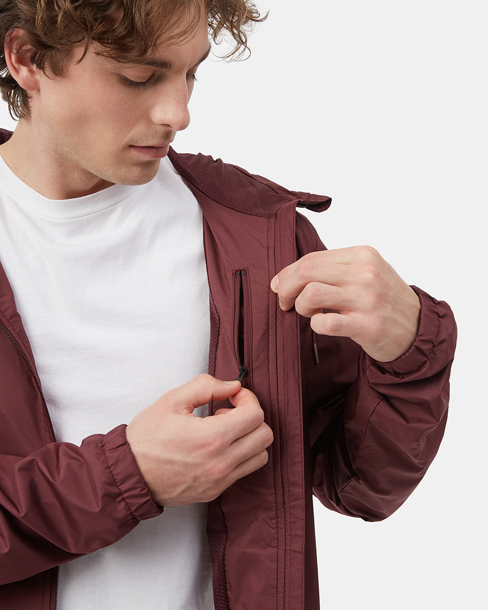 High-Performance Wind-Resistant Recycled Cloud Shell Jacket