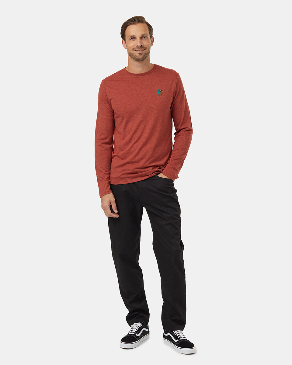 Super Soft Sasquatch Embroidered Long Sleeve Shirt