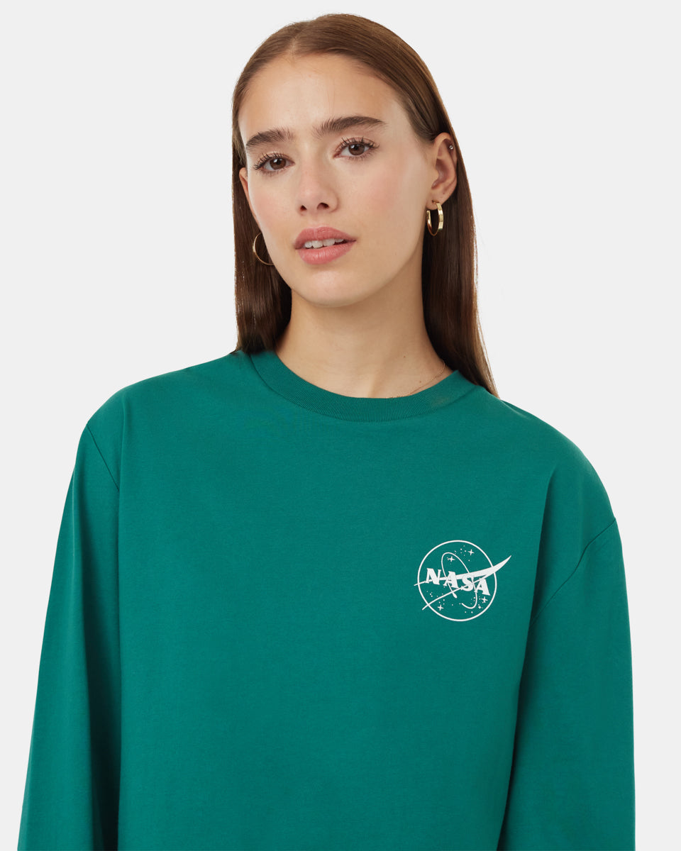 Unisex Long - sleeved Earth Rise Inspired Top