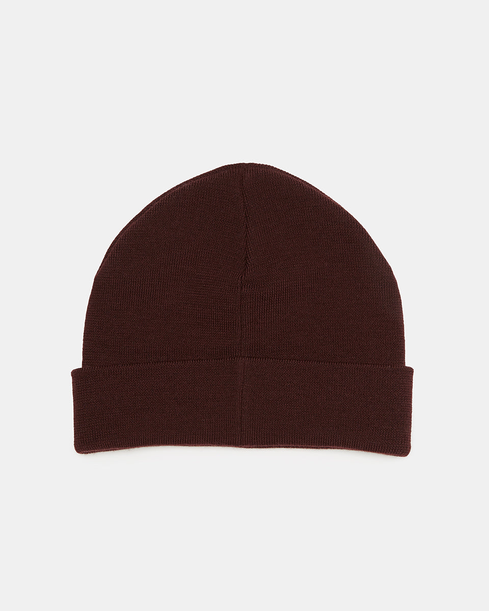 Warm and Sustainable Wool Blend Kurt Knit Beanie Hat