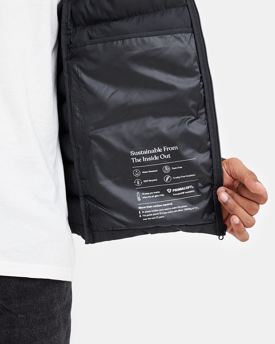 Eco-Friendly Packable Cloud Shell Puffer for On-the-Go Adventures