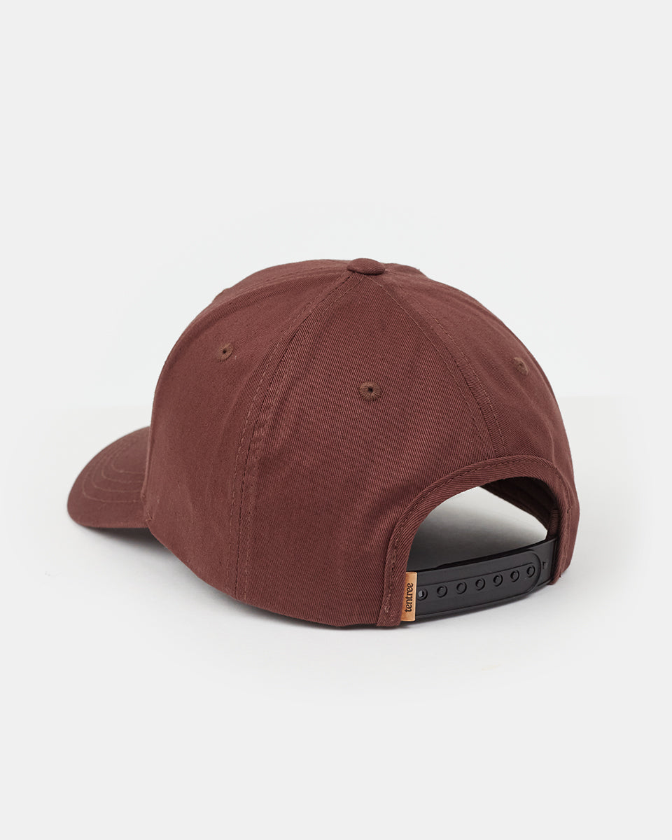 100% Organic Cotton Pre - curved Cork Icon Elevation Hat for Sunny Outdoor Days