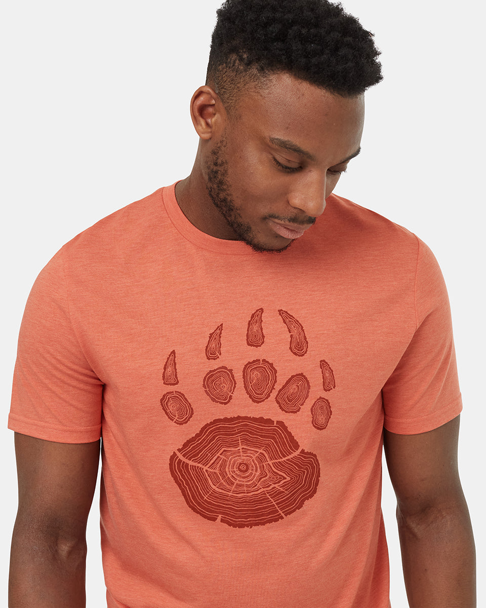 Comfortable Sustainable Bear Print T-Shirt