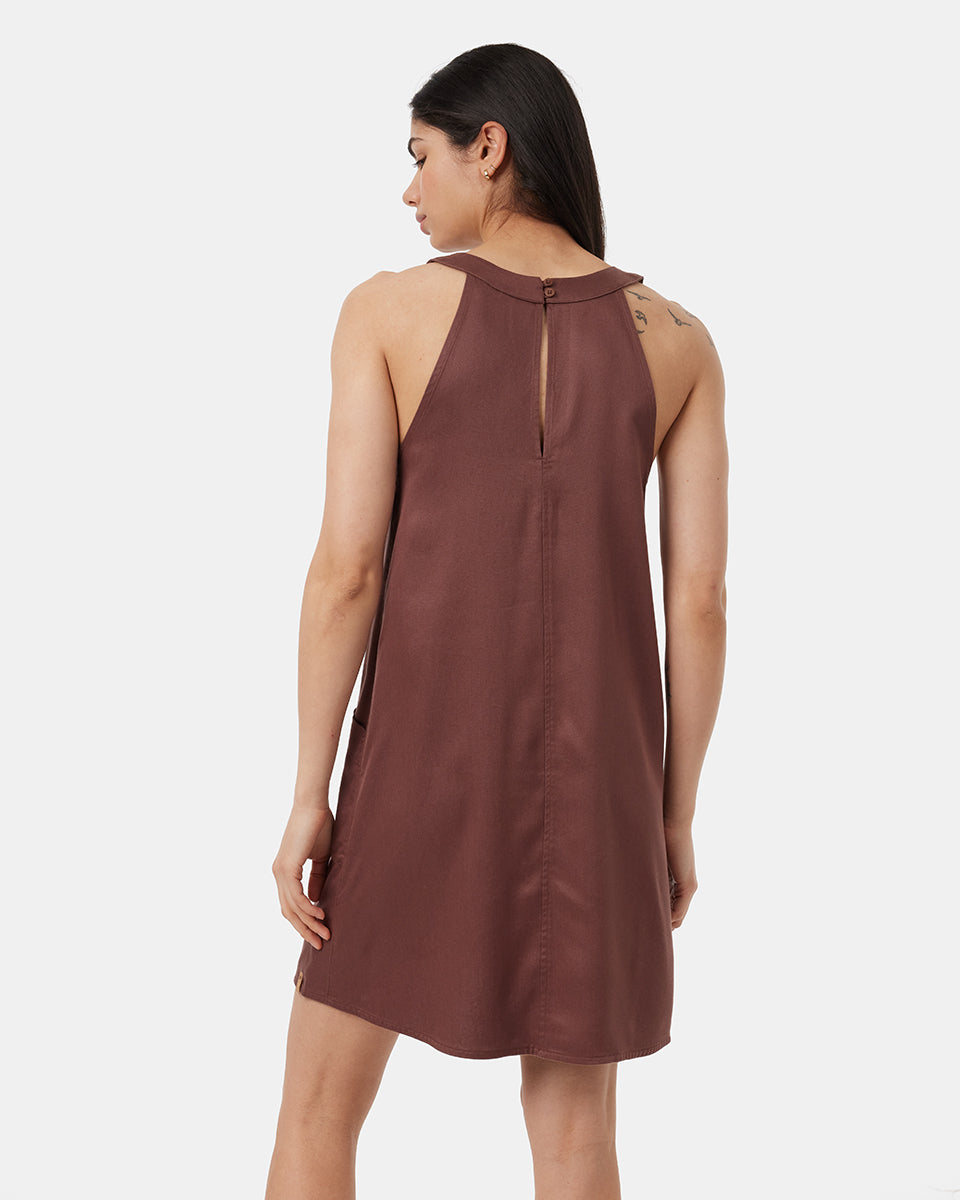 Stylish Women's Tencel Summer Swing Dress